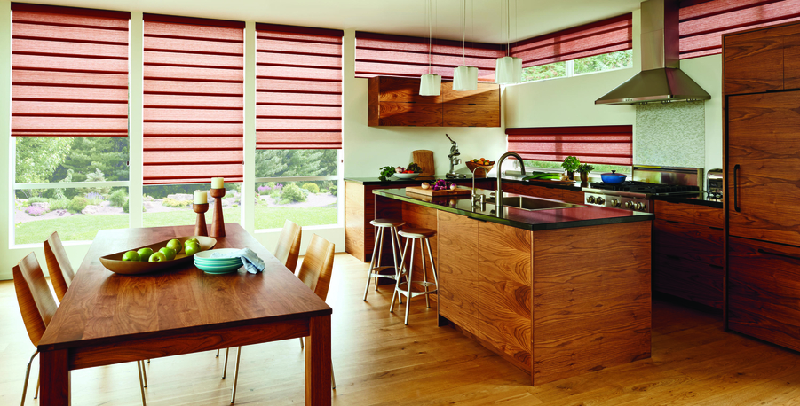 Effortless Style & Control: Hunter Douglas Motorized Shades 